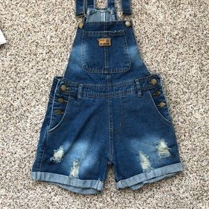 Jean overalls